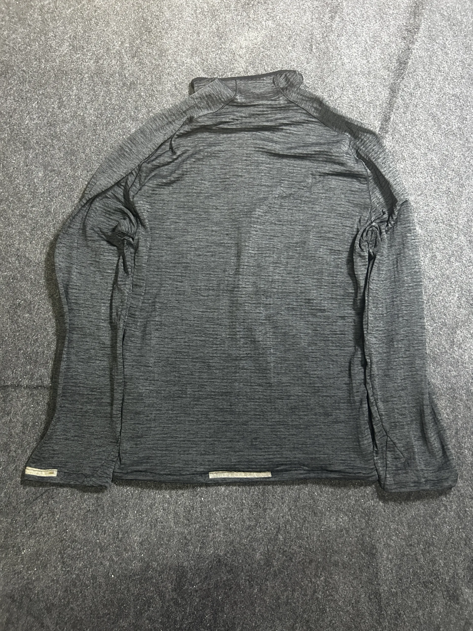 Nike Dri-FIT Men’s 1/2 Zip Running Tshirt Black M