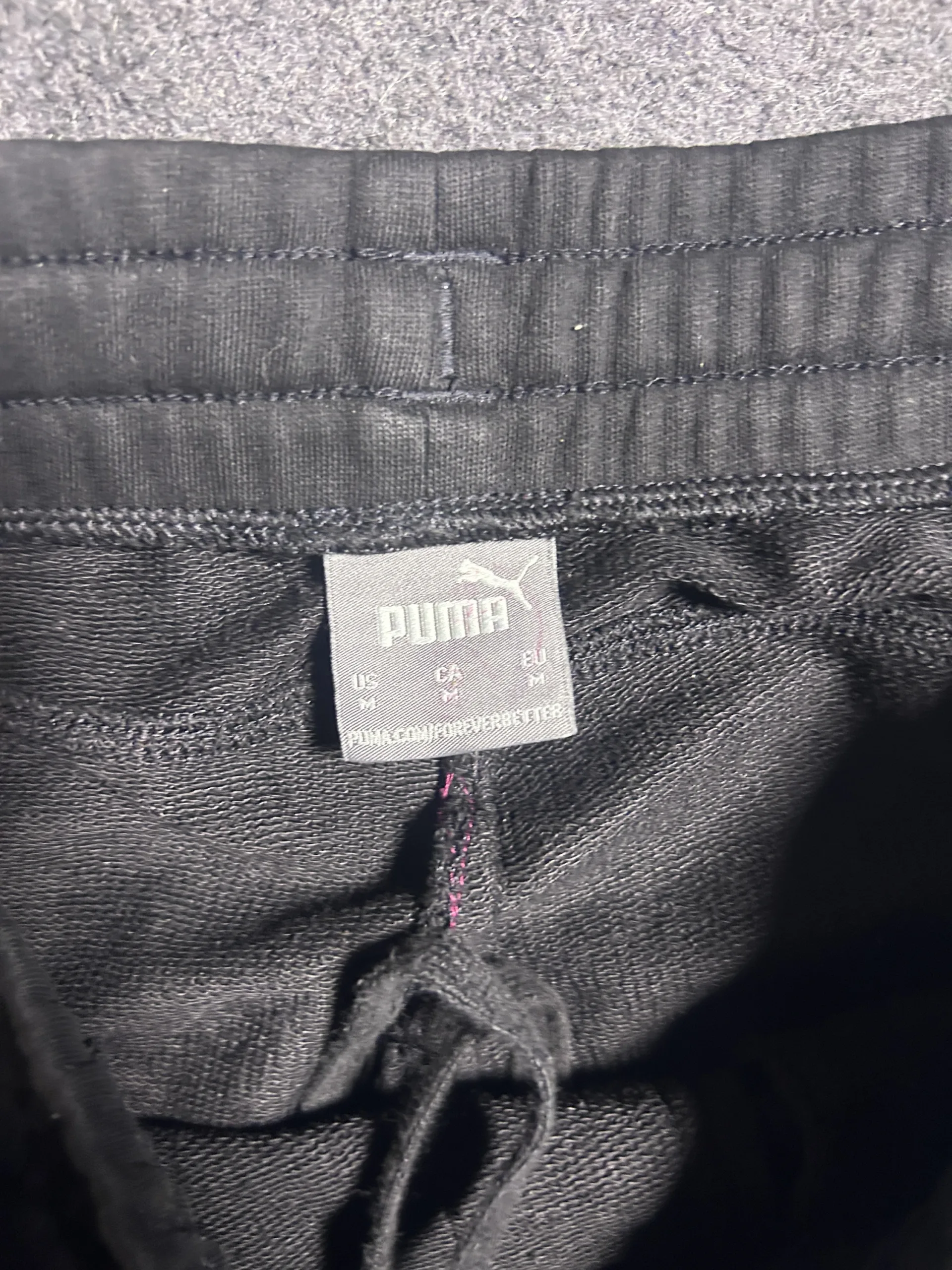 Puma Black Jogger Track Pants | W32