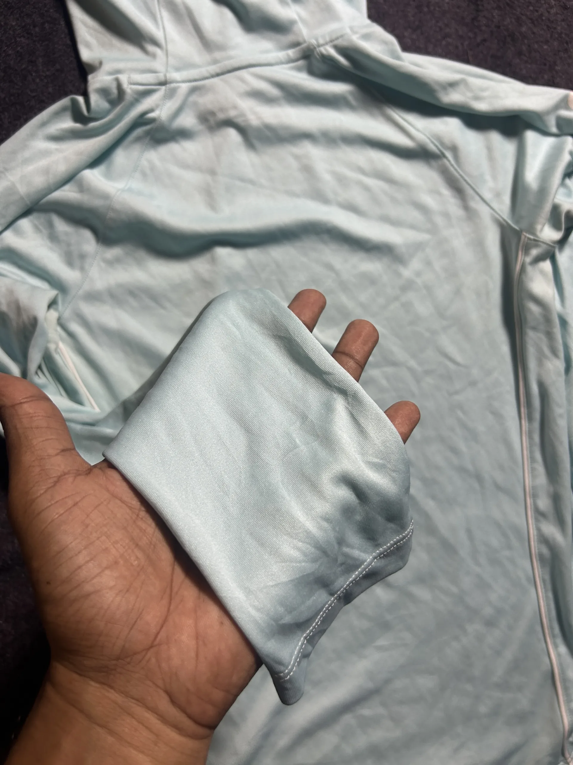 Under Armour Lightweight Performance Training Hoodie | Sky Blue | S