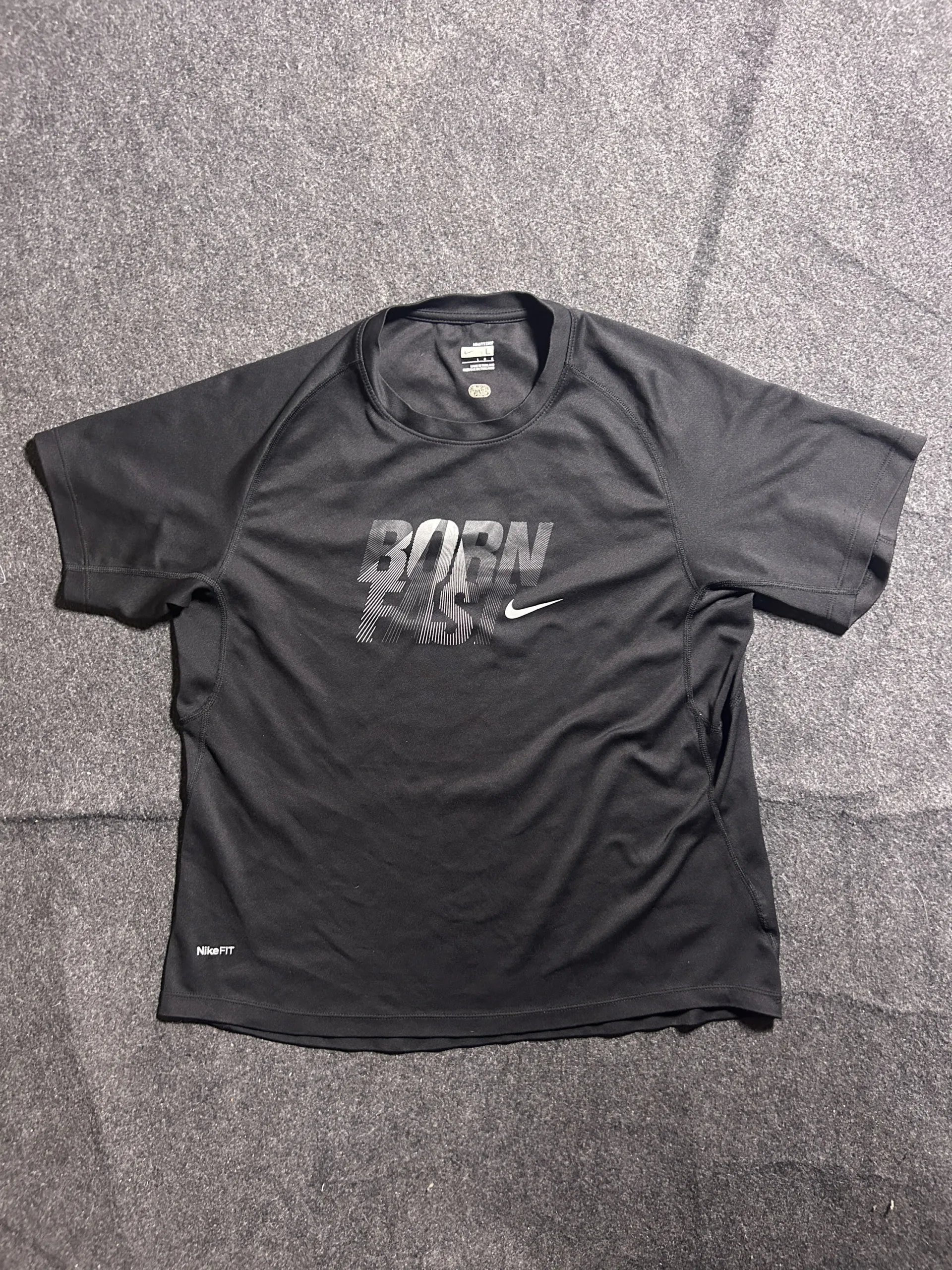 Nike Dri-FIT Born Fast Performance Training T-Shirt | Black | M