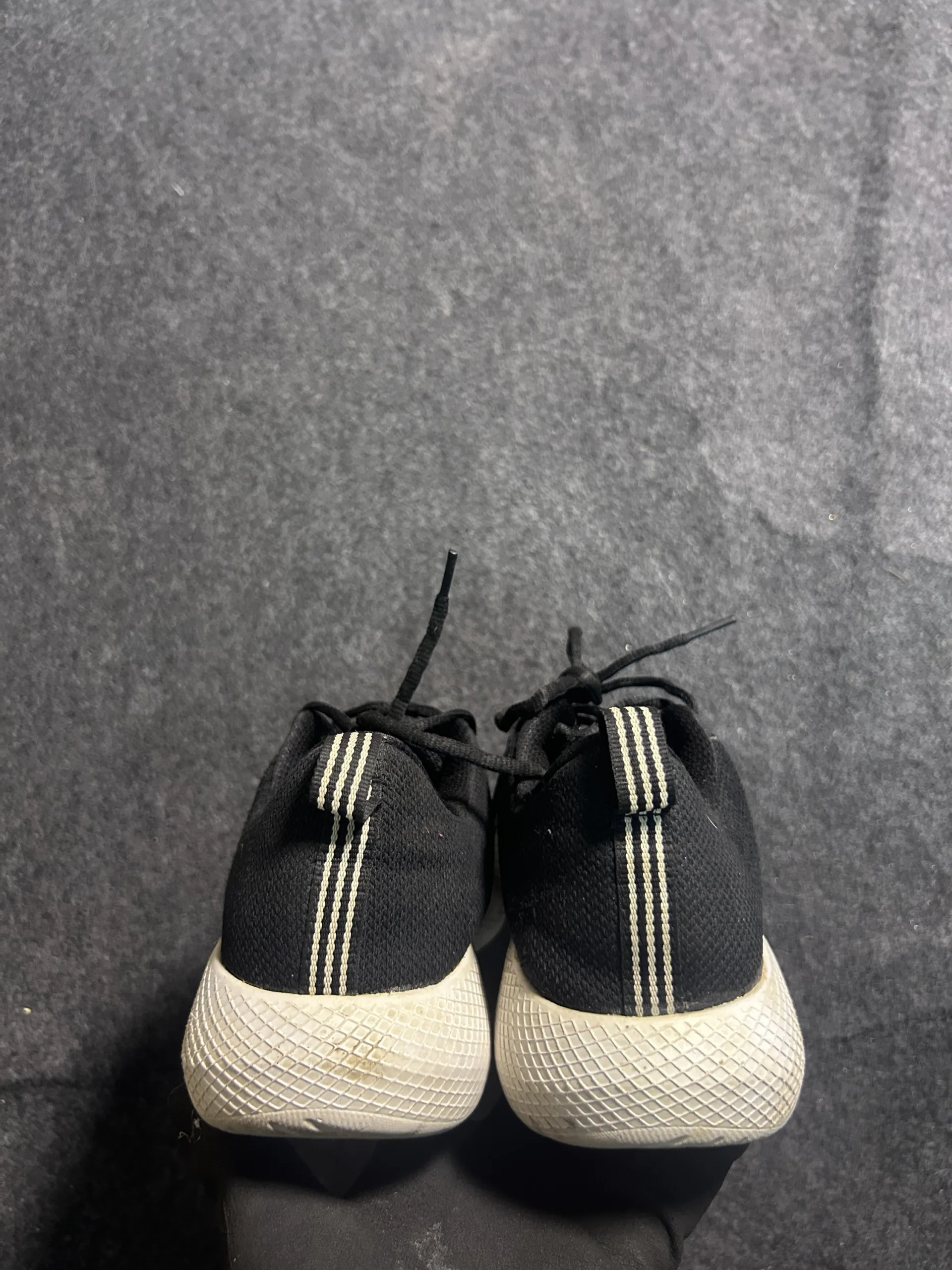 Adidas Black Running Shoes | UK 10 | Lightweight Sports Sneakers