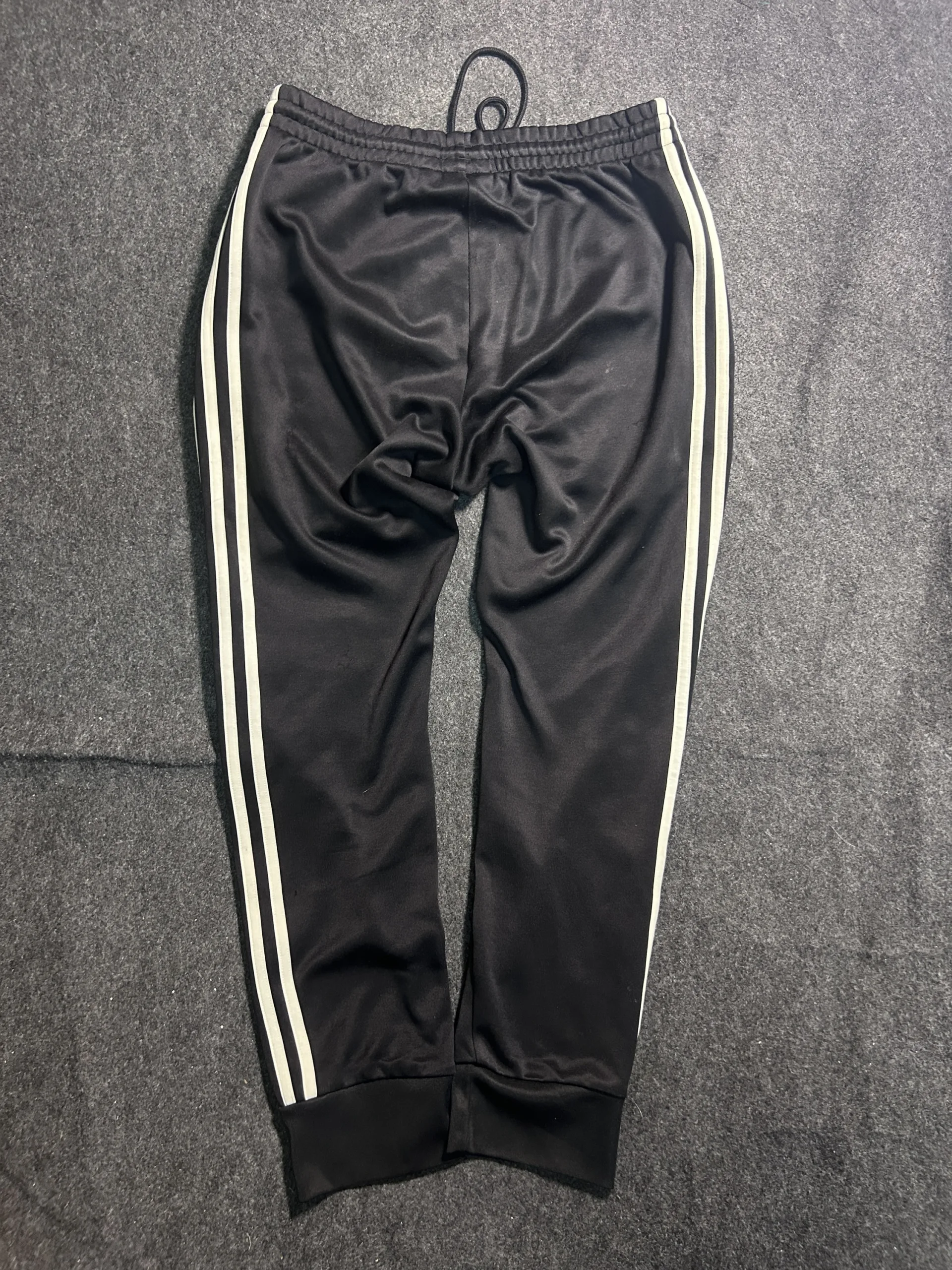 Adidas Originals Trefoil 3-Stripes Black Track Pants | Men’s M-L