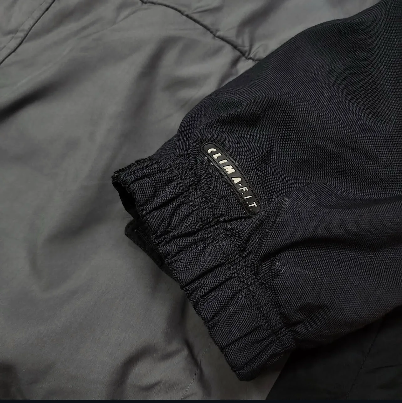Nike ACG Clima-FIT Waterproof Hooded Jacket Black Grey | Fleece Lined Outdoor | XL