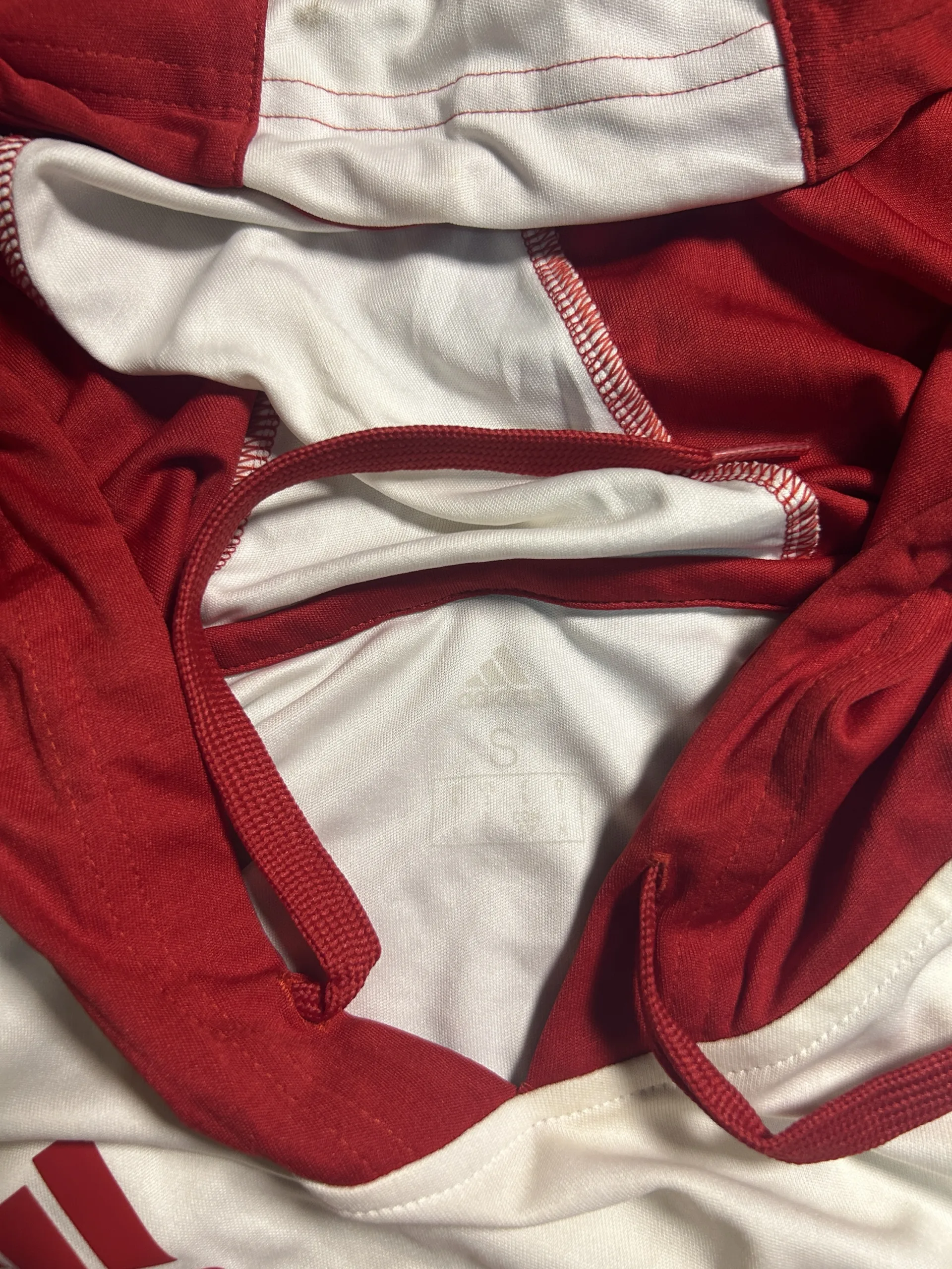 Adidas Basketball Performance Hoodie | Red & White Training Hoodie | Unisex
