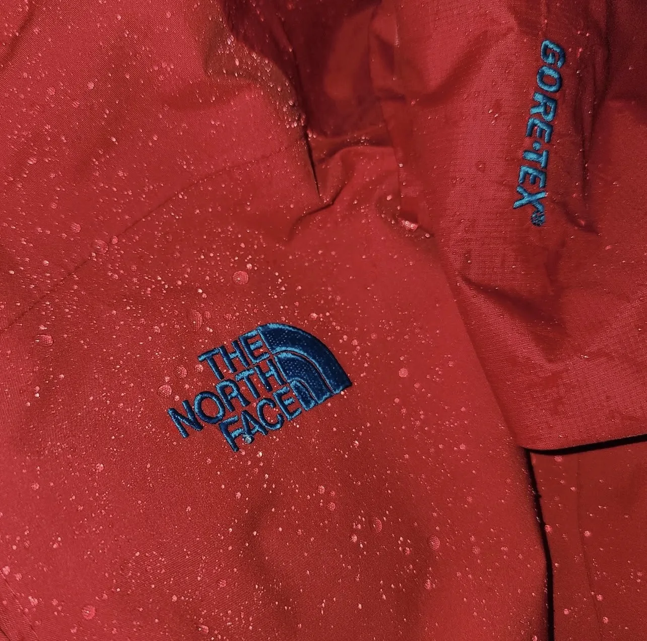 The North Face Summit Series GORE-TEX Waterproof Hooded Shell Jacket Red |M