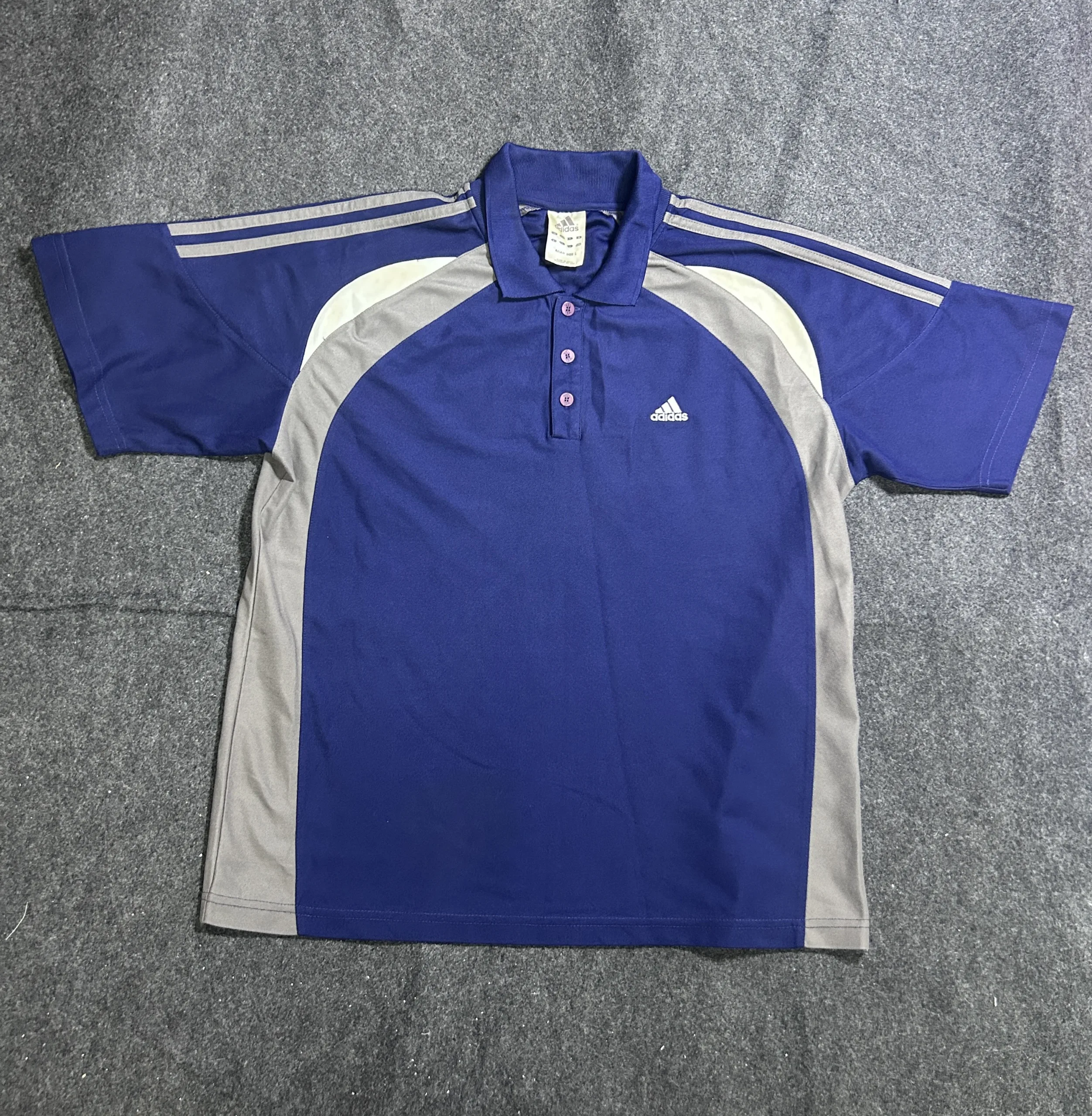Adidas ClimaLite Blue Performance Polo T-Shirt