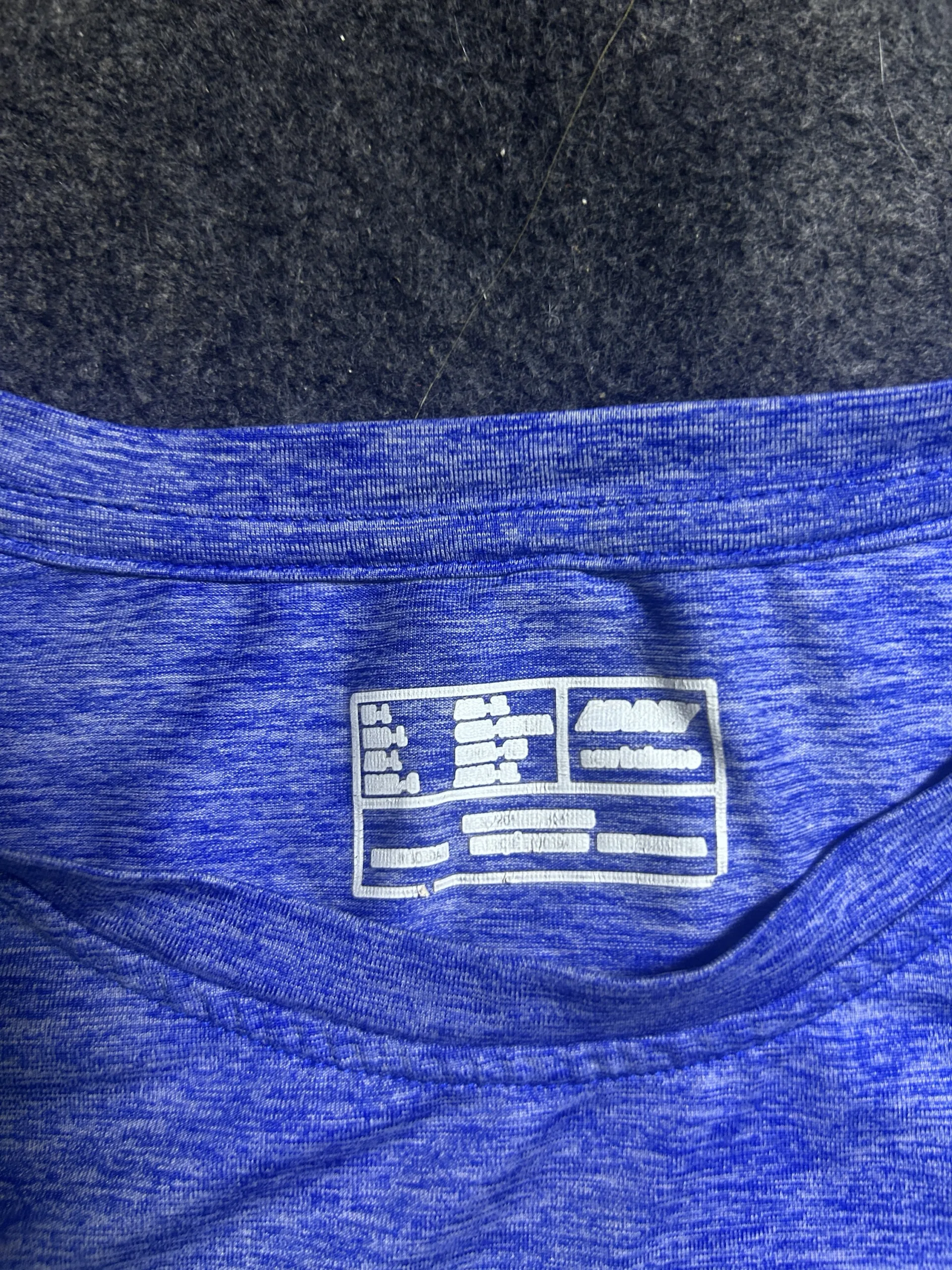 New Balance Performance Quick-dry Running T-Shirt Blue | L