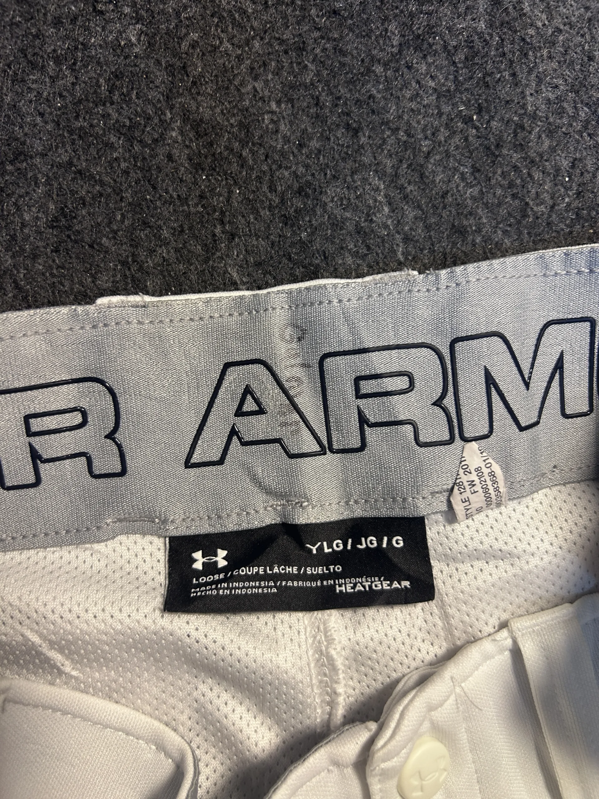 Under Armour HeatGear White Golf Pants Slim Fit Performance Pant| Waist 30