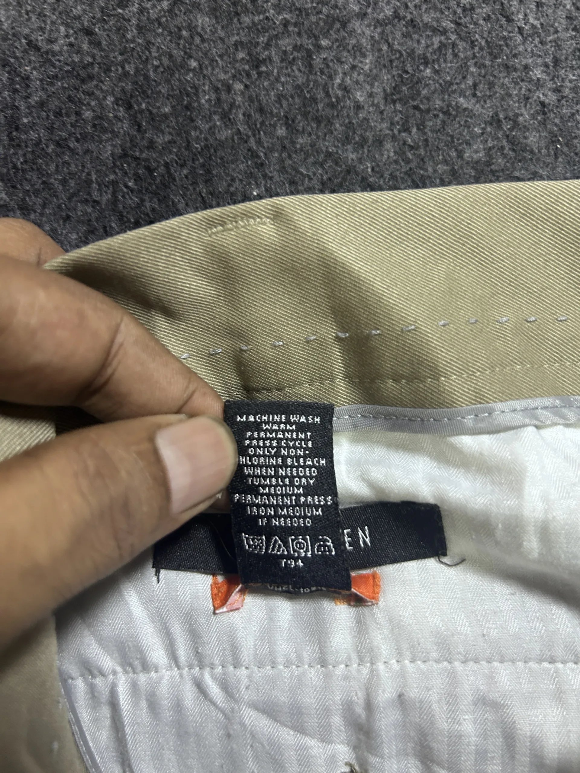Van Heusen Traveler 3Q Traveler Formal Trousers Beige | 34 Waist