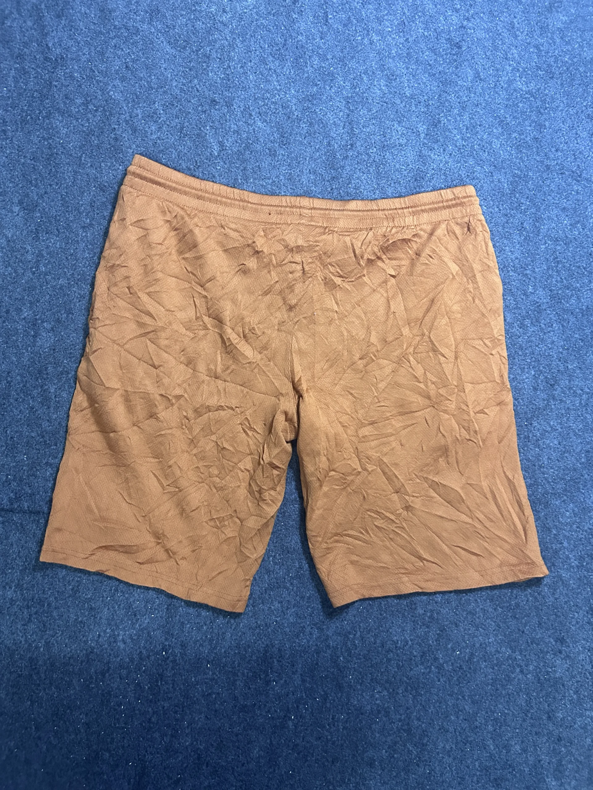 Under Armour Men’s Brown Training Shorts Drawstring Athletic Sportswear L