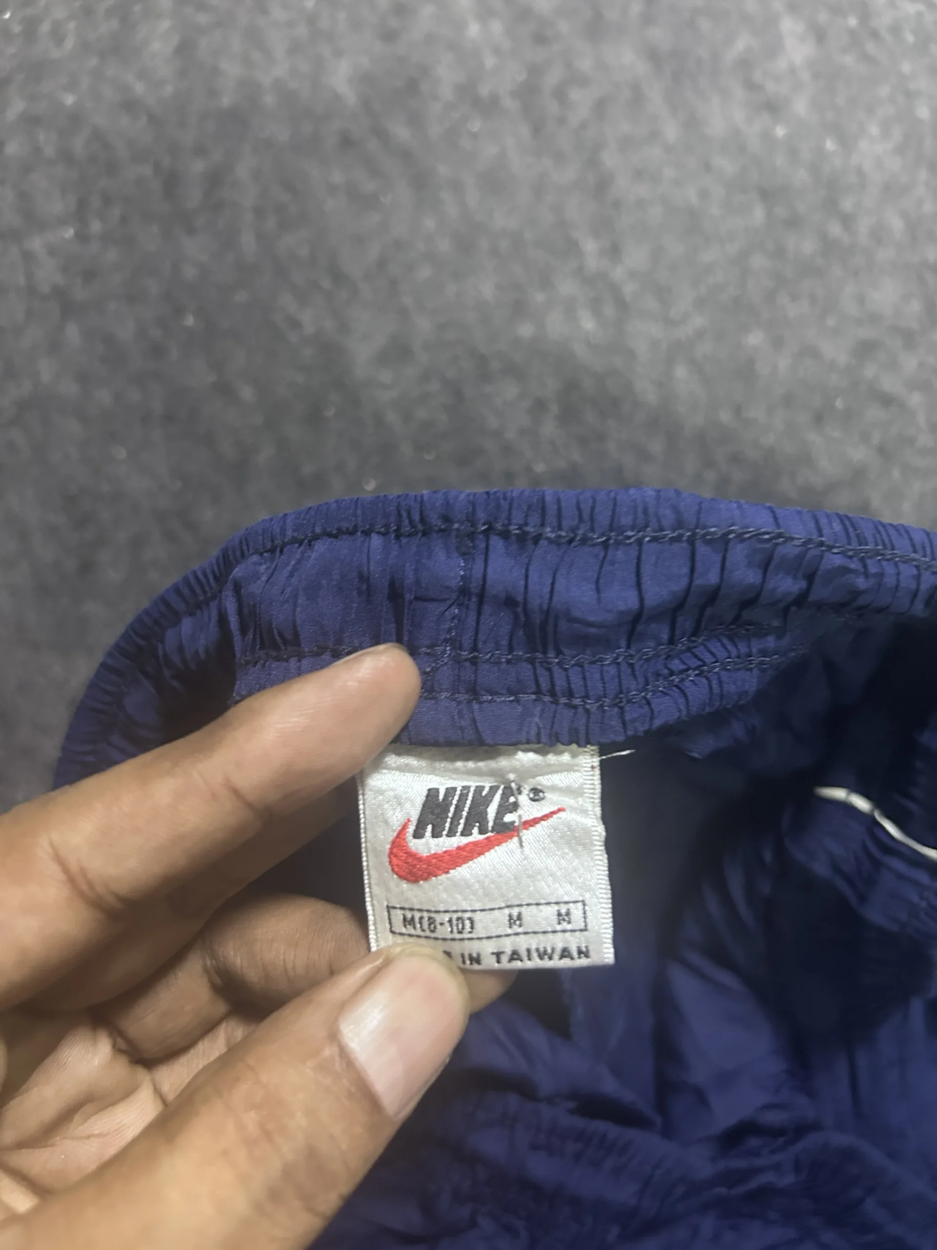 Nike Vintage Blue Lightweight Performance Shorts | Waist 28