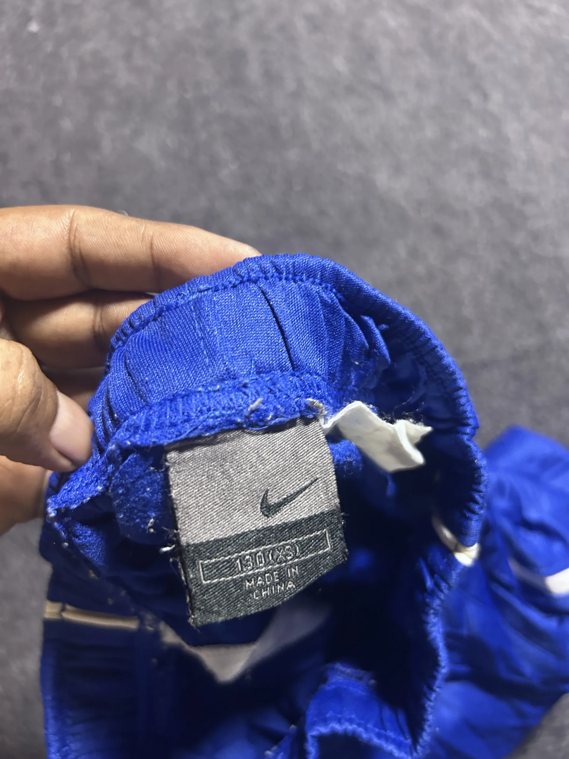 Nike Blue Sports Shorts | 22 Waist | Lightweight Athletic Shorts