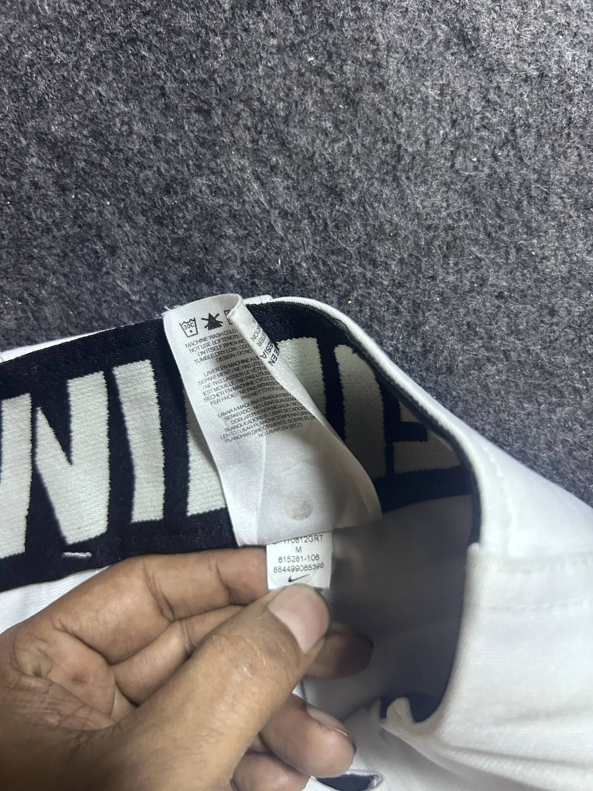 Nike Dri-FIT Performance Athletic Shorts White | S