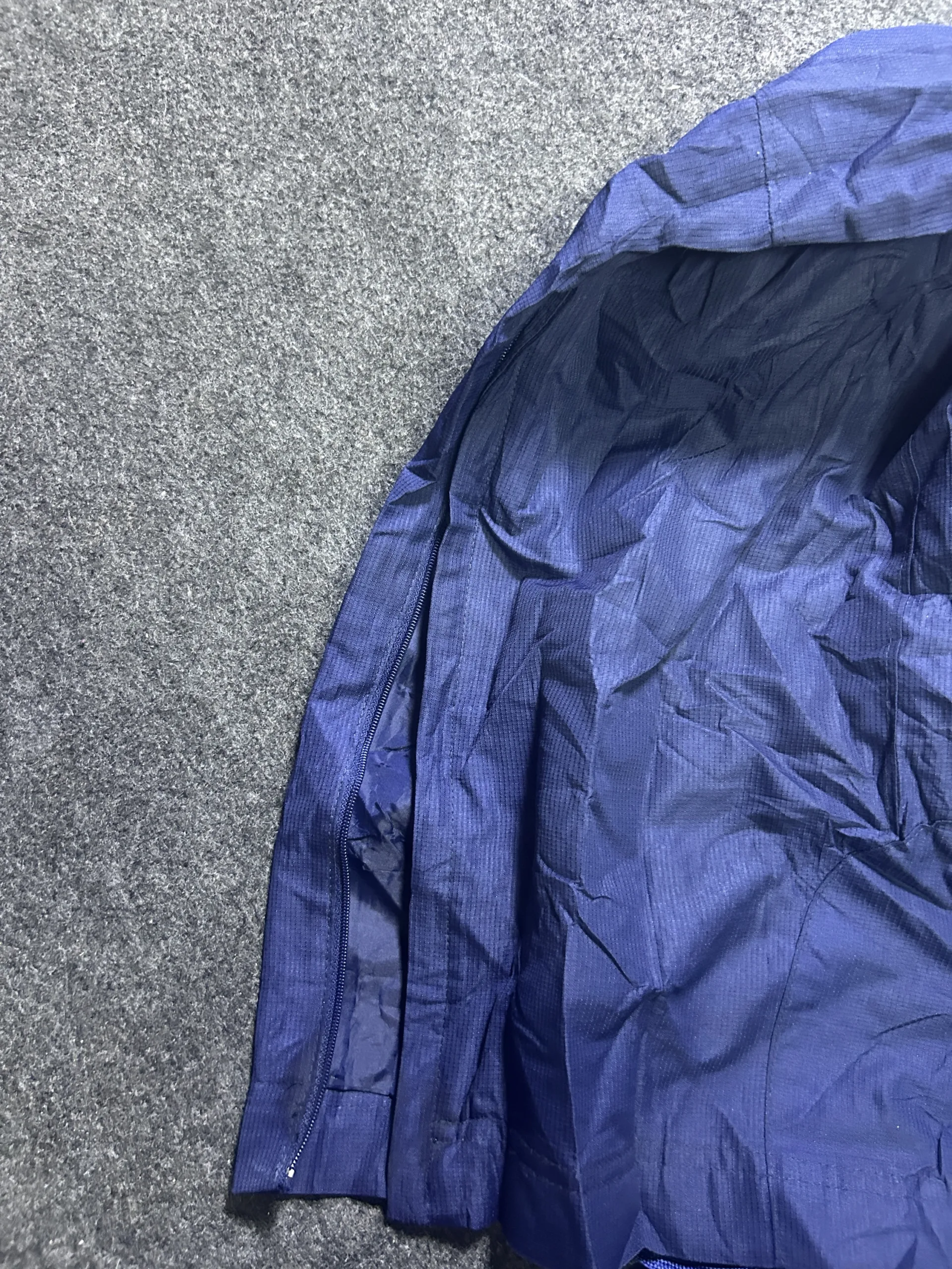 Reebok Hockey Track Pants Blue Adjustable Waist Hem Zip | XL