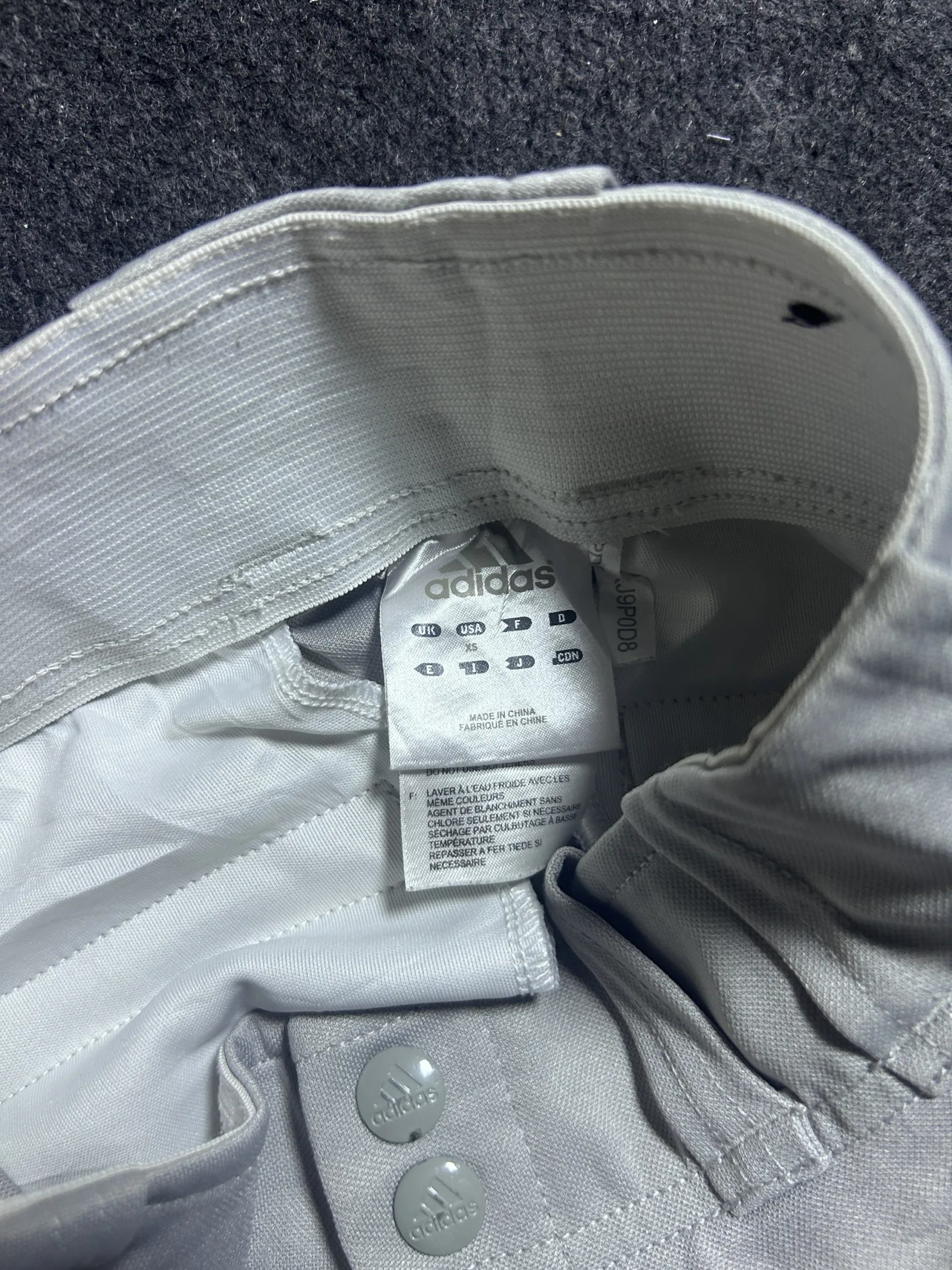 Adidas ClimaLite Grey Shorts | Performance XS