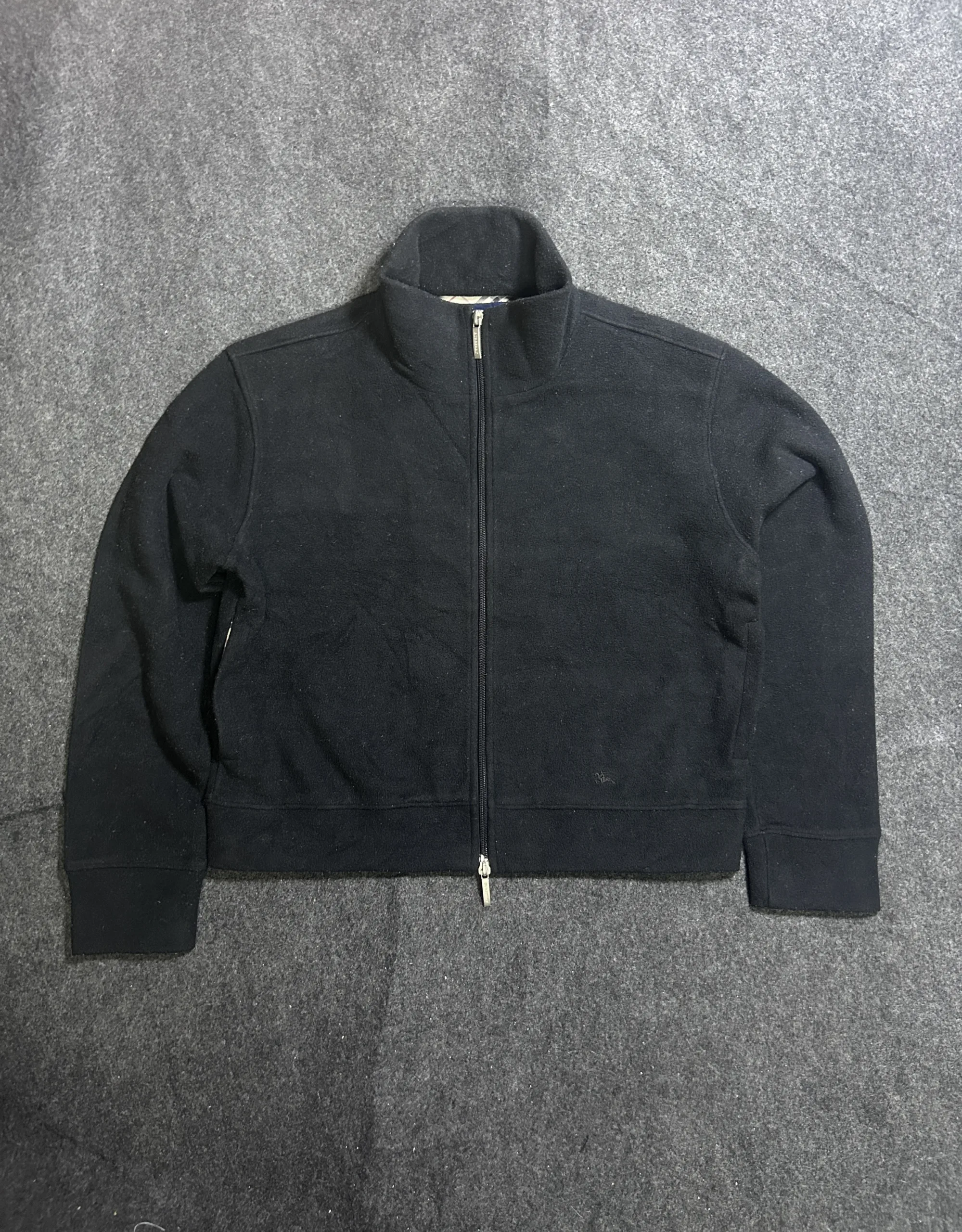 Burberry London Black Fleece Jacket Men’s M