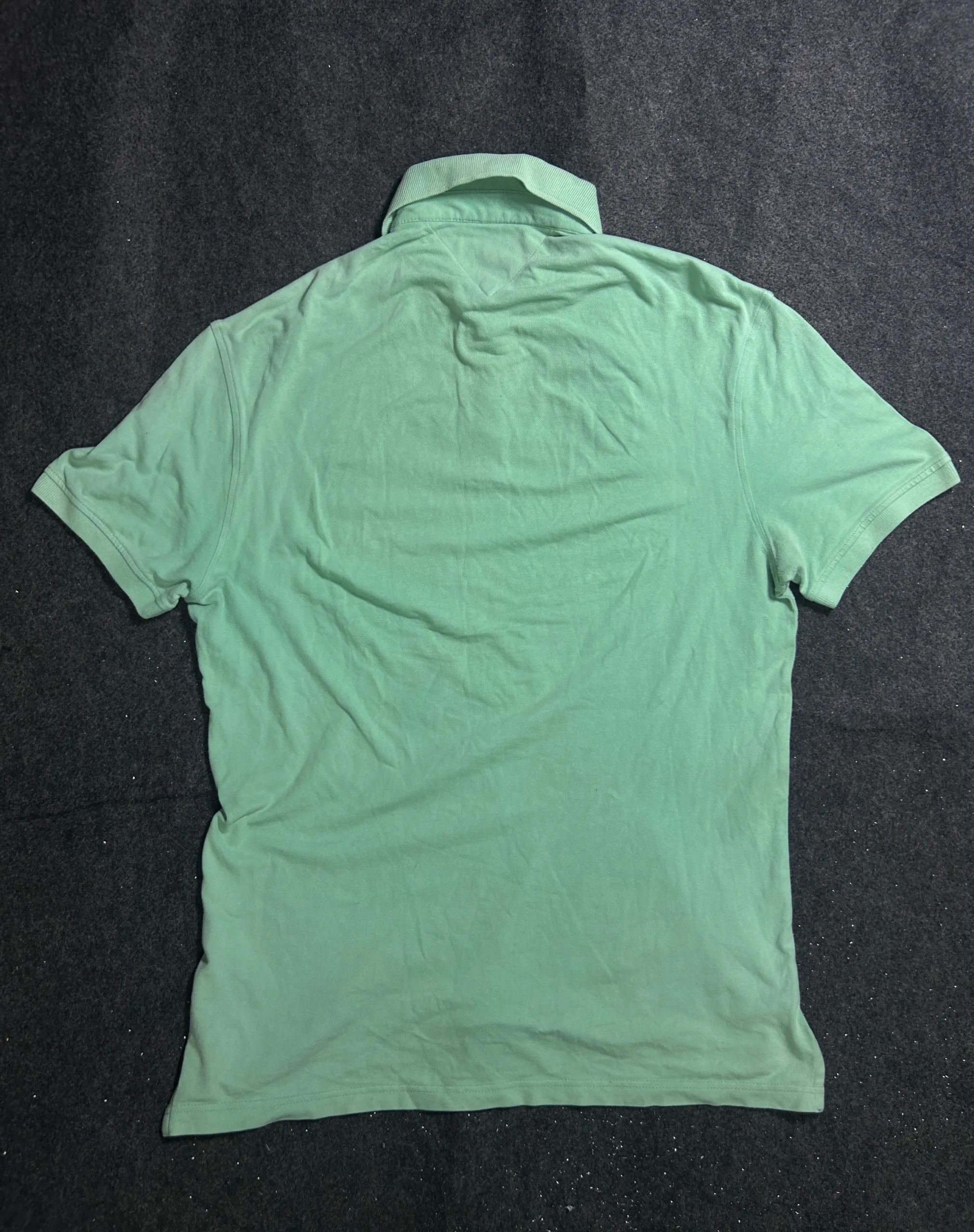 Tommy Hilfiger Green Regular Fit Stretch Polo Shirt Chest 44