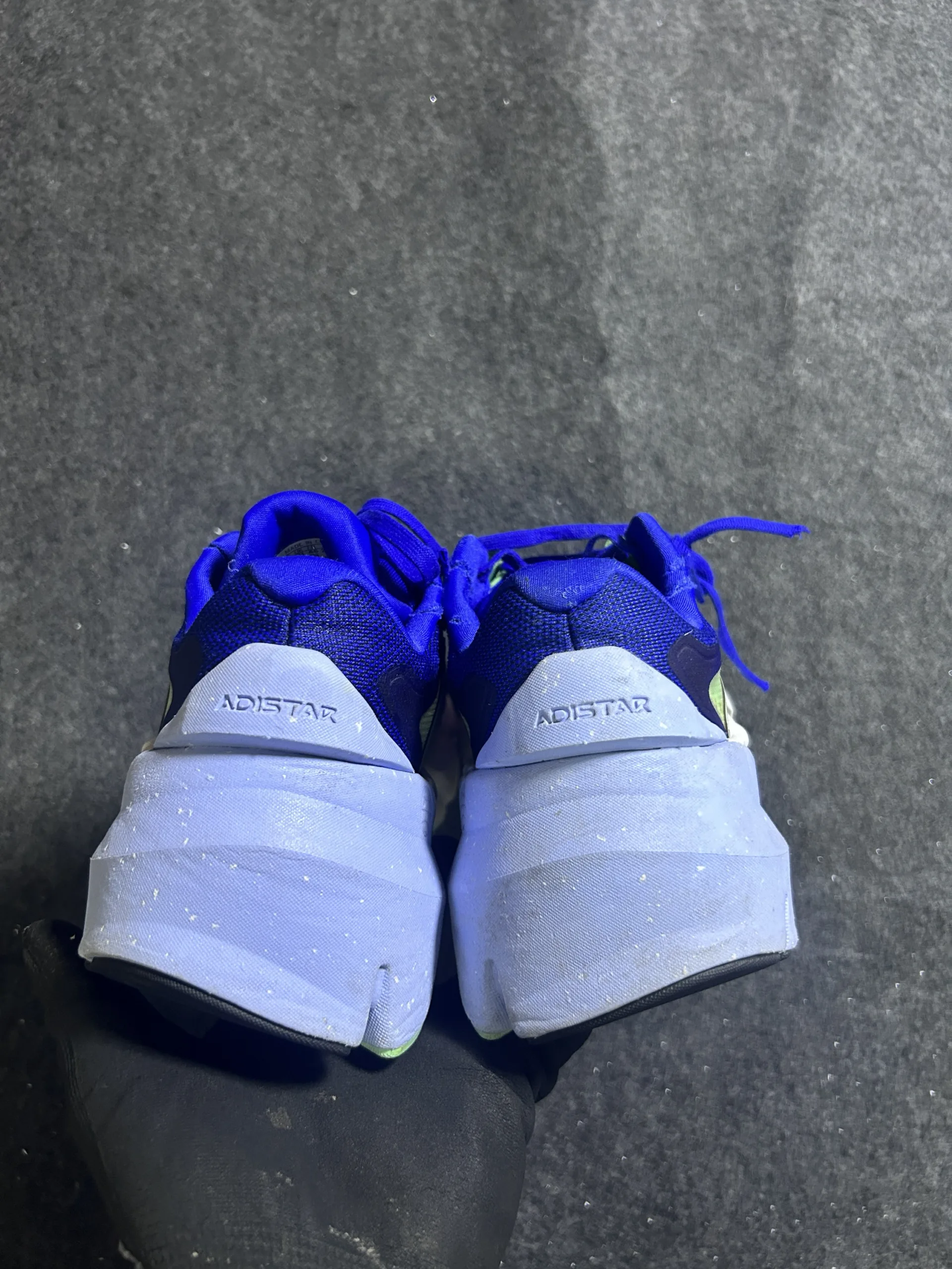 Adidas Adistar Running Shoes Blue/Silver/Green | UK 11