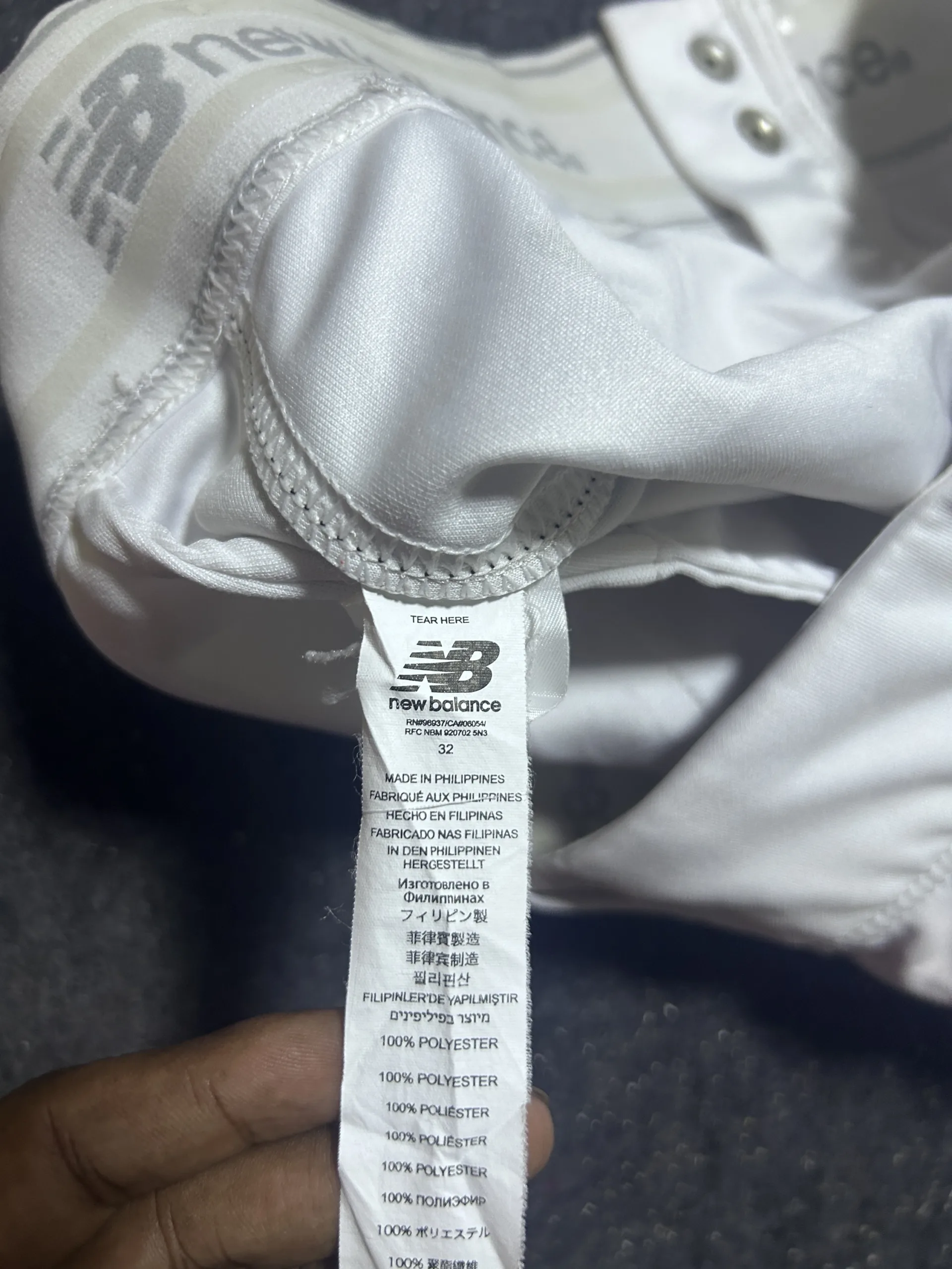 New Balance Performance Shorts White | M