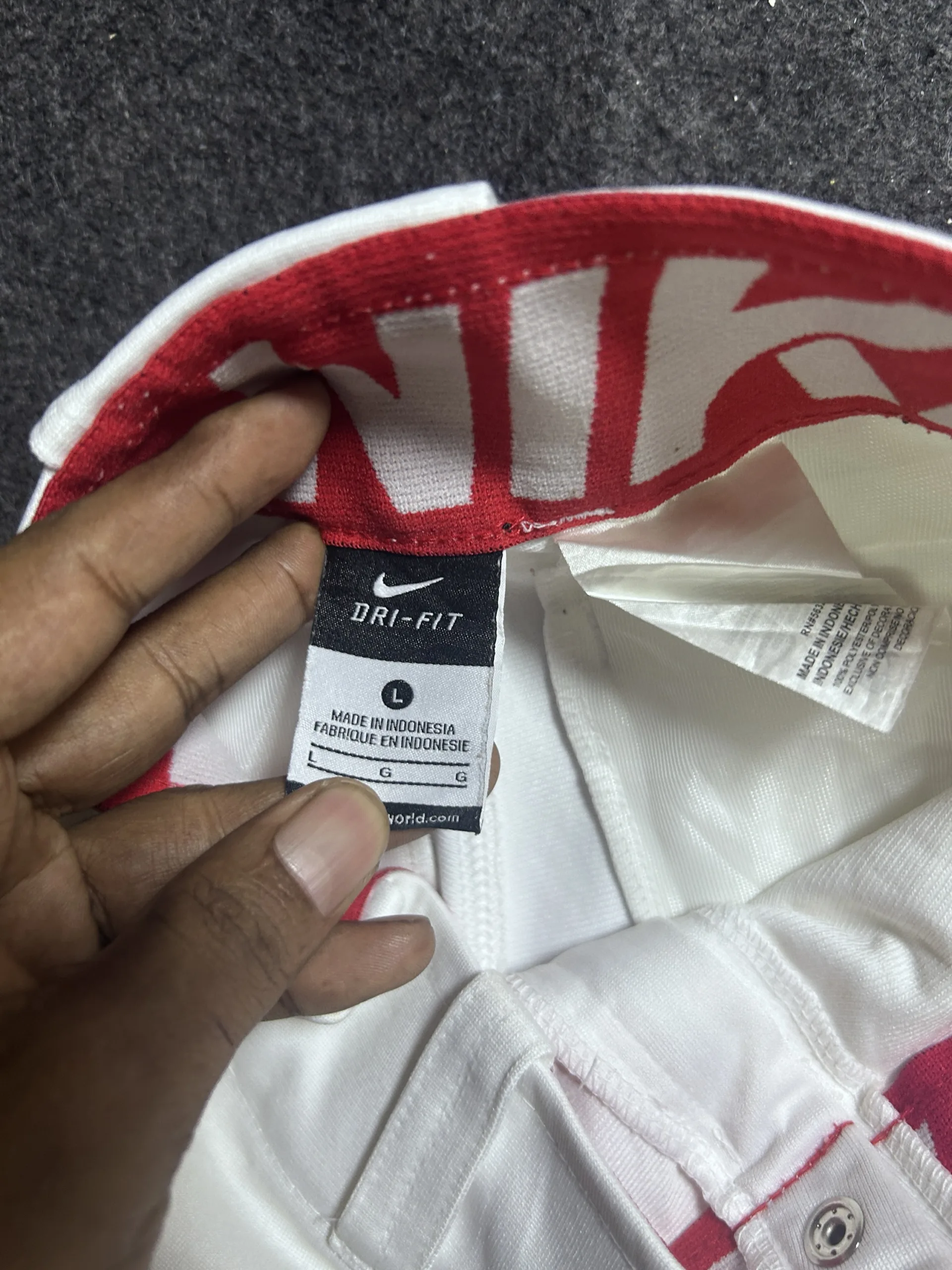 Nike Dri-FIT Athletic Shorts | White| Swoosh | XS
