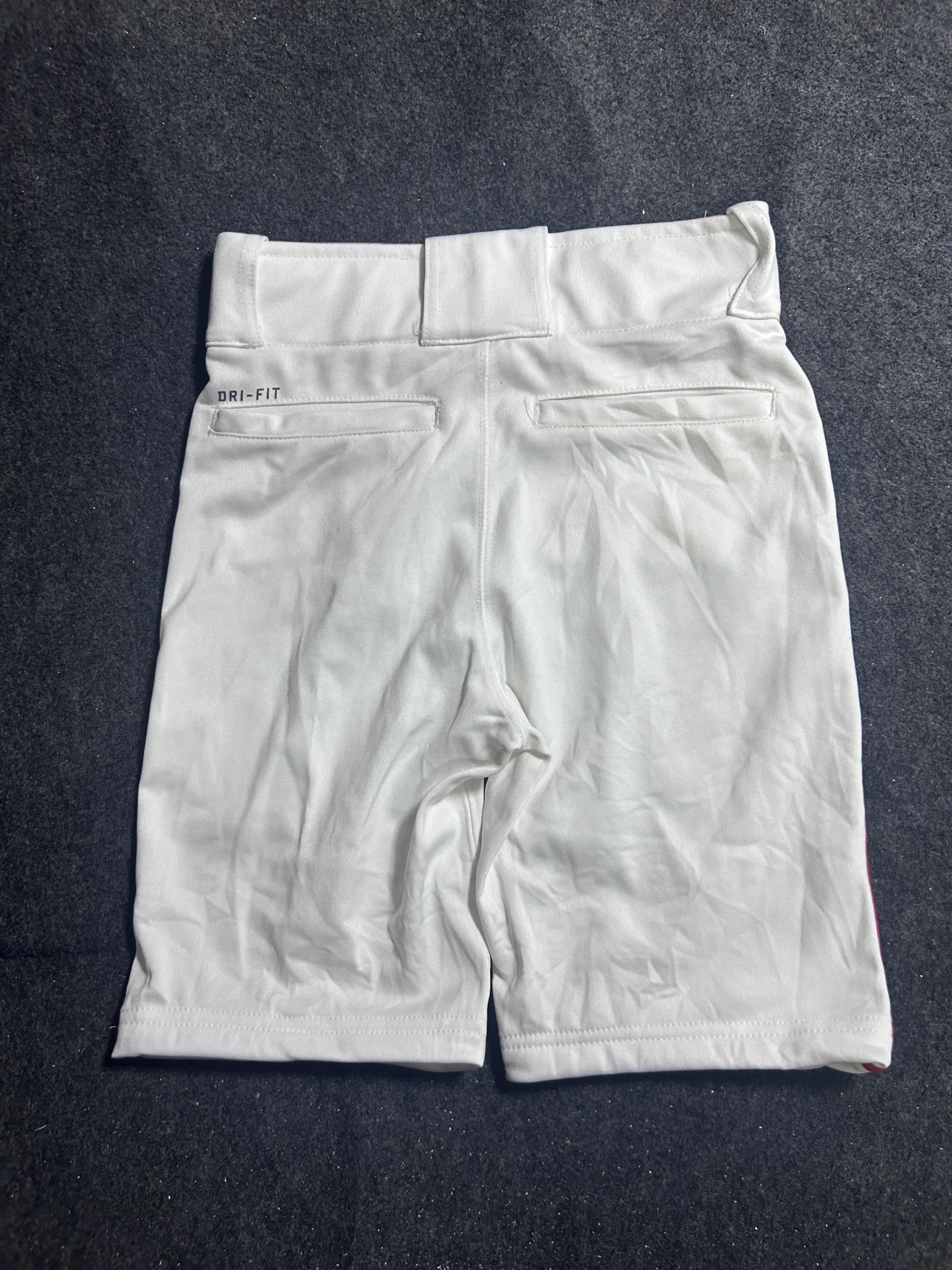 Nike Dri-FIT Athletic Shorts | White| Swoosh | XS