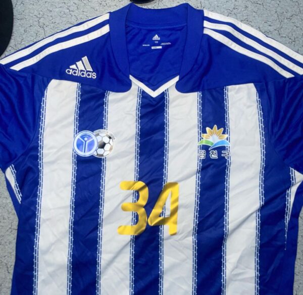 Adidas Jersey Blue & White - Image 3