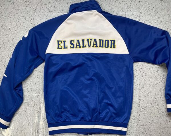 Solo El Salvador Winter Track Jacket Blue - M - Image 3