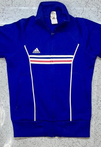 adidas track jacket thrift