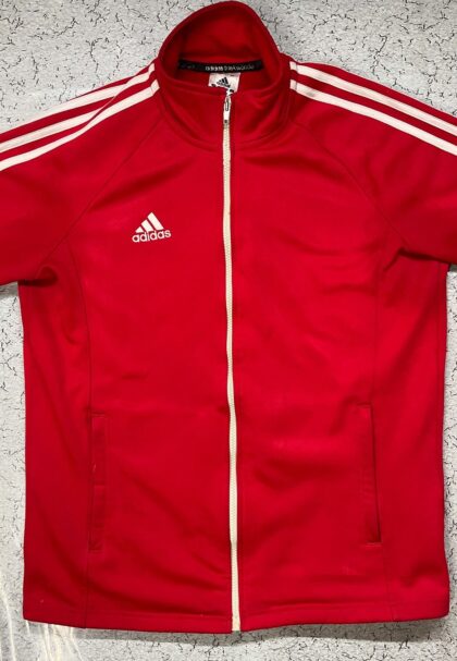 adidas track jacket thrift