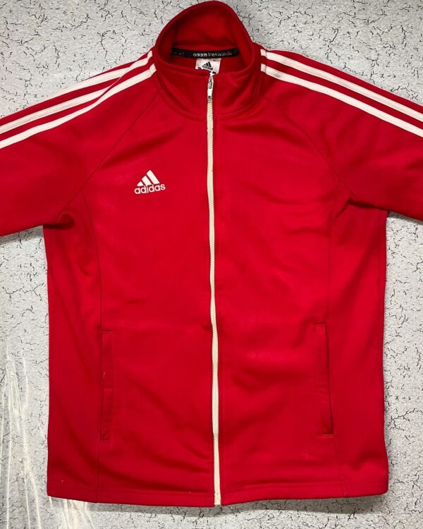 adidas track jacket thrift