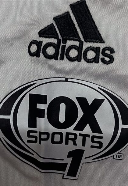 adidas fox sports white jersey