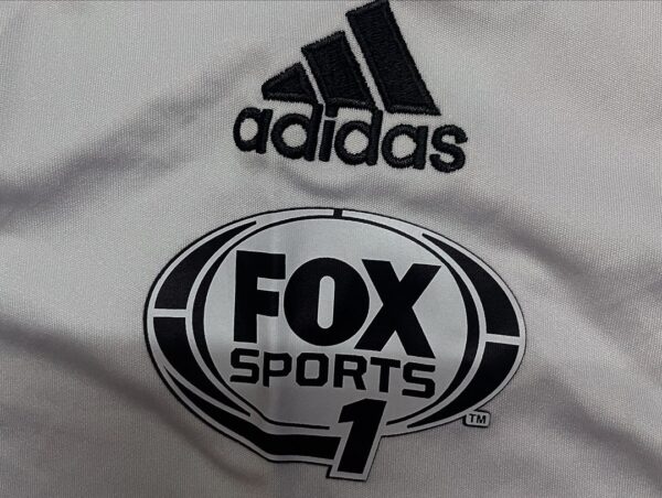 adidas fox sports white jersey