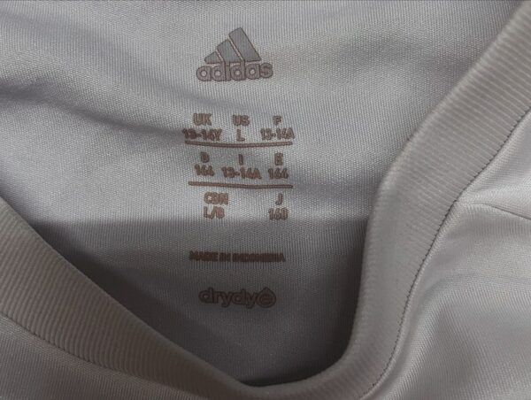 adidas fox sports white jersey