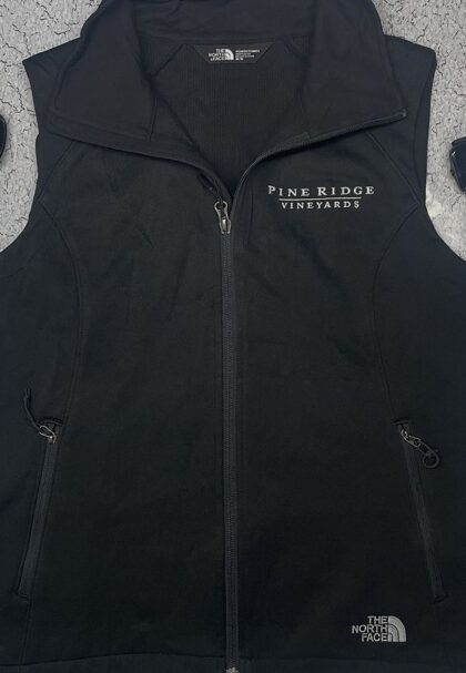 North Face Fleece Vest Womens medium Black Outdoor Hiking Casual Warmth