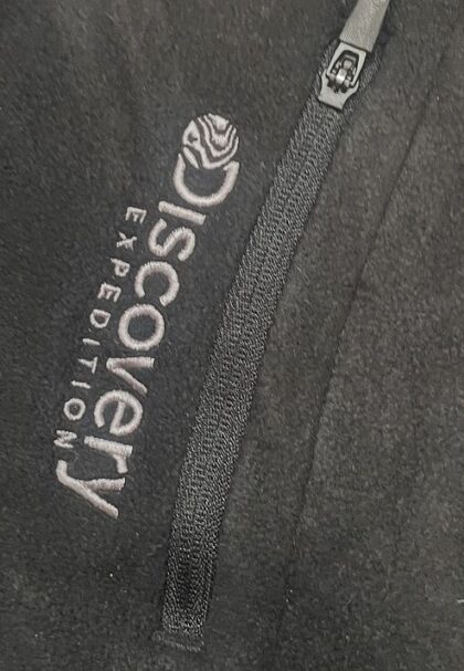 Discovery Hoodie Black Fleece Winter Jacket Size M