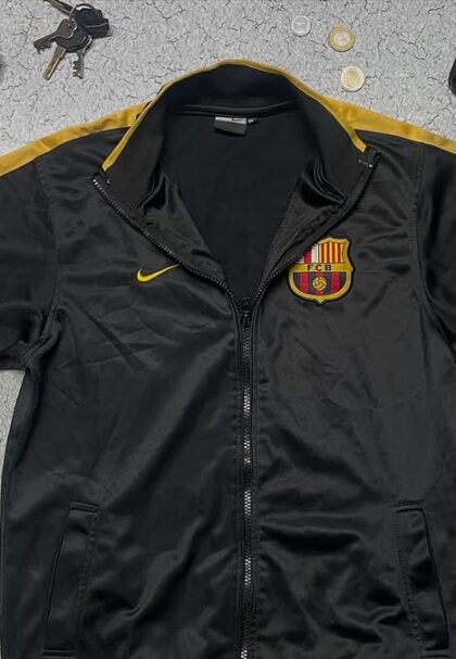 Nike FC Barcelona Barca FCB Full Zip Track Jacket Size medium men