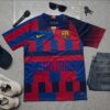 Nike FCB FC Barcelona Mens Anniversary Stadium Jersey DSR Blue Red Size Medium