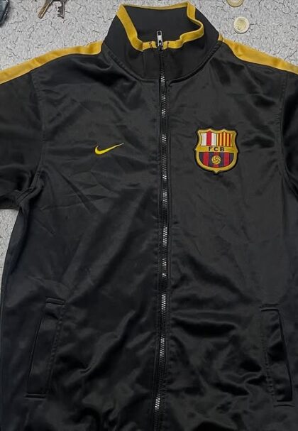 Nike FC Barcelona Barca FCB Full Zip Track Jacket Size medium men