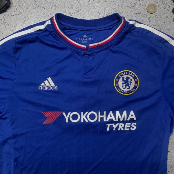 Chelsea 2015-2016 Home Football Shirt Jersey Adidas size XL