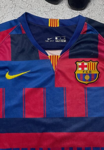 Nike FCB FC Barcelona Mens Anniversary Stadium Jersey DSR Blue Red Size Medium