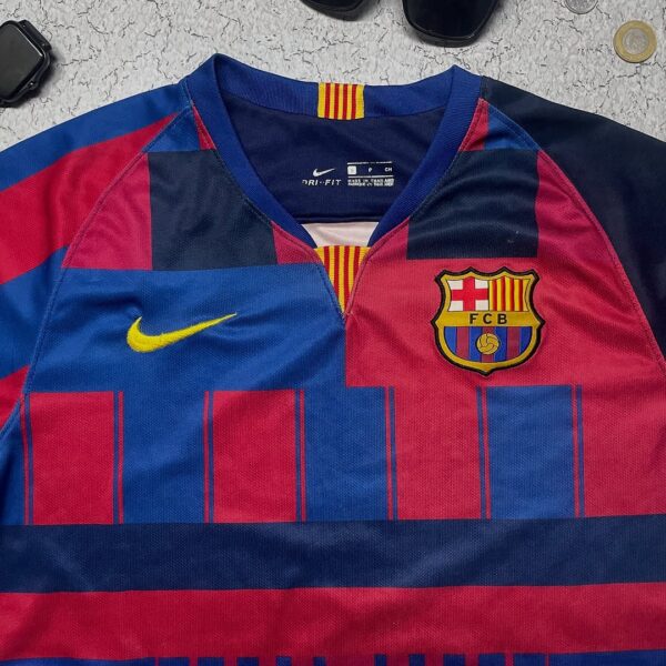 Nike FCB FC Barcelona Mens Anniversary Stadium Jersey DSR Blue Red Size Medium