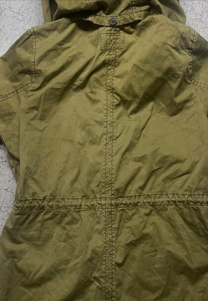 ZARA GIRLS CASUAL COLLECTION OUTERWEAR HOODIE JACKET SIZE 7/8 GREEN COLOR