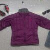 The North Face Jacket Womens Purple Puffer Quilted Full Zip Insulated Comfort Size M