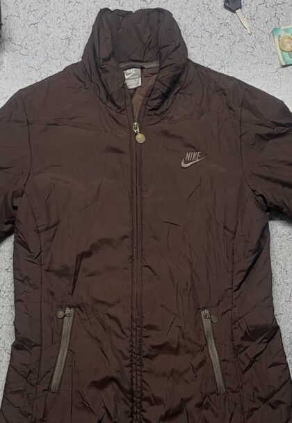 Vintage Y2K Nike Light Jacket Brown