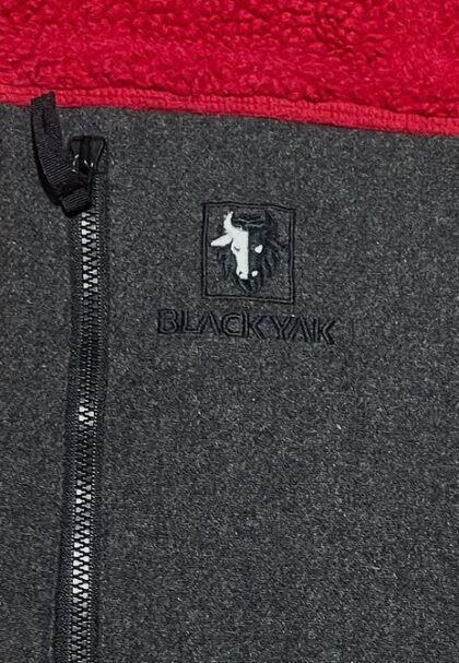 Black Vak Fleece Jacket Red Size L