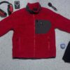 Black Vak Fleece Jacket Red Size L