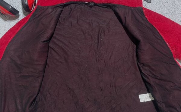 Black Vak Fleece Jacket Red Size L