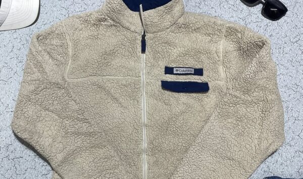 Columbia Pitt Sherpa Zip Front Jacket M