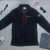 jEEP fleece parka jacket black