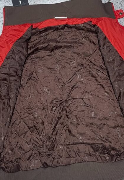 PUMA WINDBREAKER JACKET RED SIZE XL